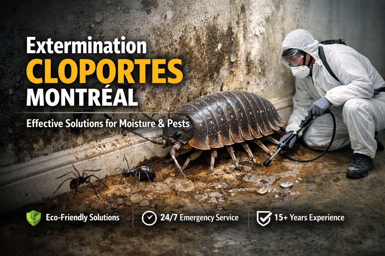 Sowbug Extermination Montreal: Effective Solutions for Moisture and Insects