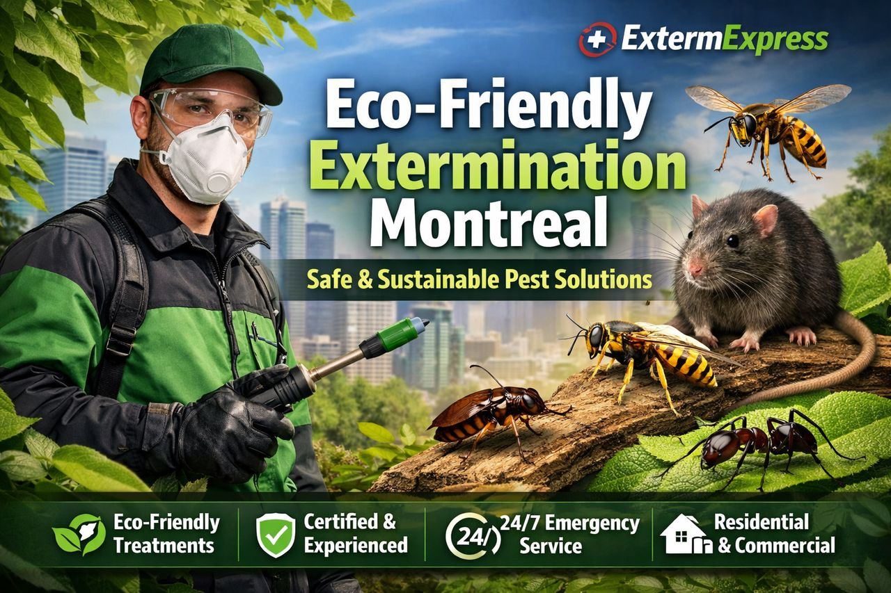 Eco-Friendly Extermination Montreal: Safe & Sustainable Pest Solutions