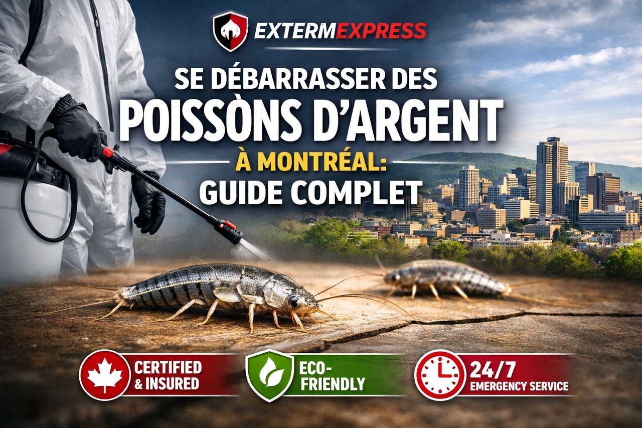 Se Débarrasser des Poissons d'Argent à Montréal: Guide Complet