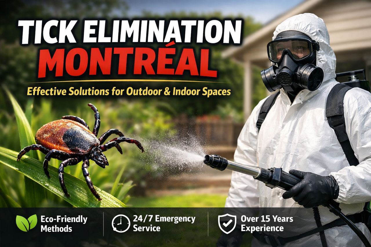 Tick Elimination Montreal: Effective Solutions for Outdoor and Indoor Spaces