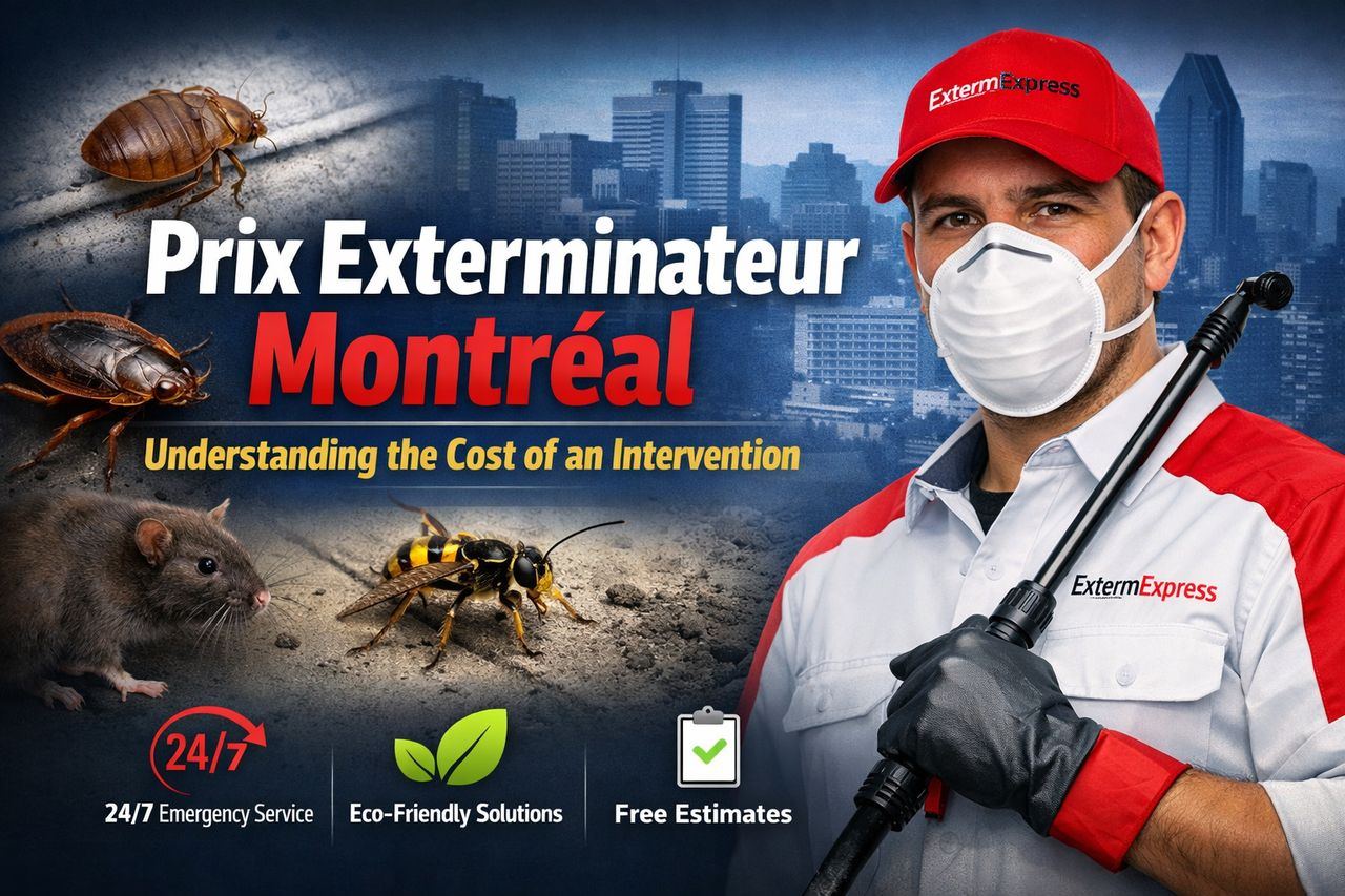 Exterminator Pricing Montreal: Understanding the Cost of an Intervention