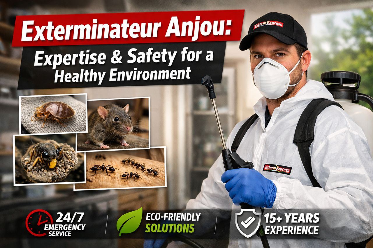 Exterminator Anjou: Expertise and Safety for a Healthy Environment