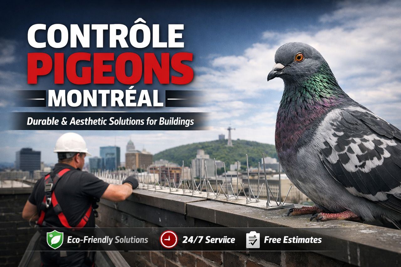 Pigeon Control Montreal: Sustainable and Aesthetic Solutions for Buildings