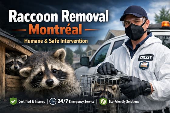 Enlèvement Ratons Laveurs Montréal: Intervention Humaine et Sécuritaire