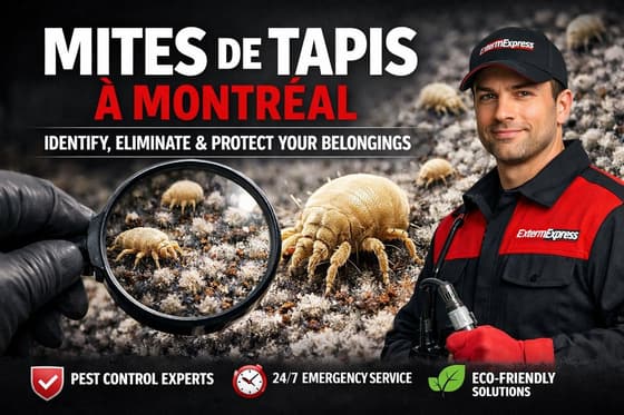 Mites de Tapis à Montréal: Identifier, Éliminer et Protéger Vos Biens