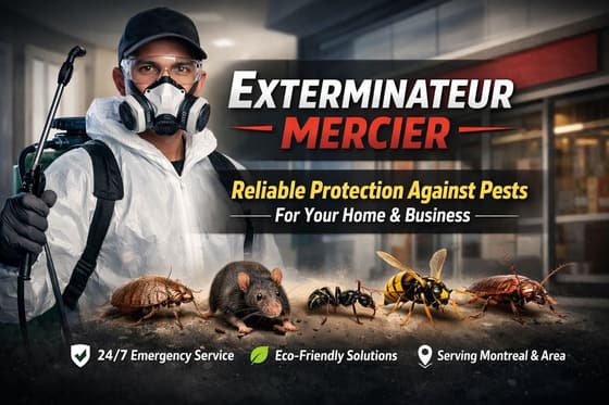 Exterminateur Mercier: Protection Fiable Contre les Nuisibles pour Votre Foyer et Commerce