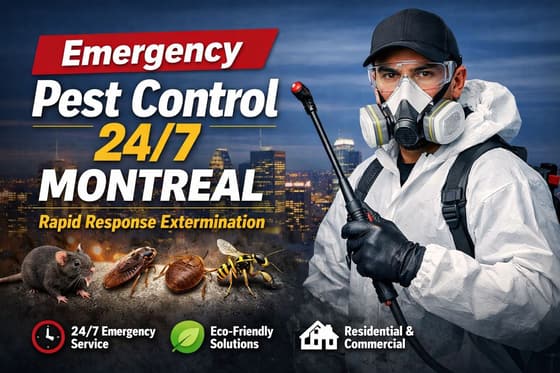 Emergency Pest Control 24/7 Montreal: Rapid Response Extermination