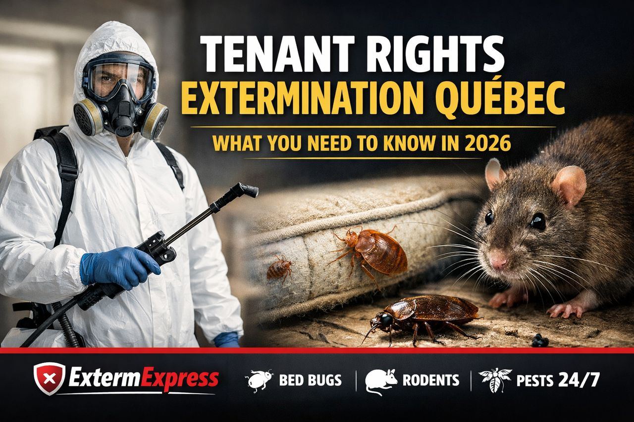 Tenant Rights for Pest Extermination in Quebec: What You Need to Know in 2026
