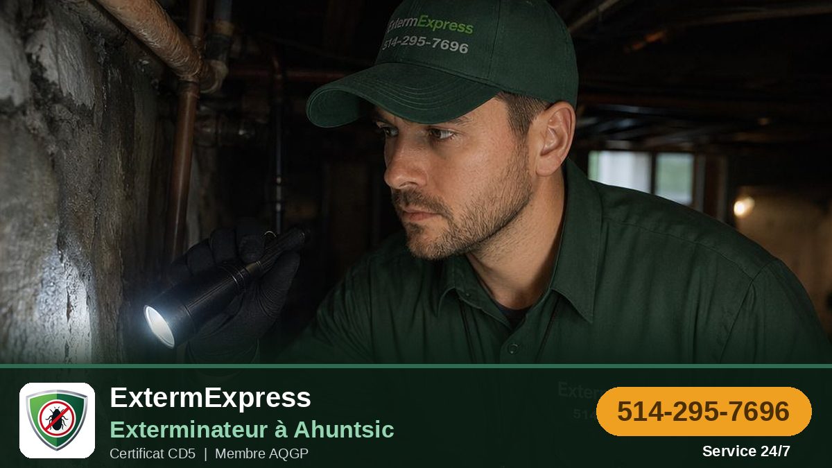 ExtermExpress, exterminateur à Ahuntsic