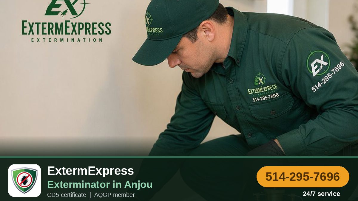 ExtermExpress, exterminator in Anjou