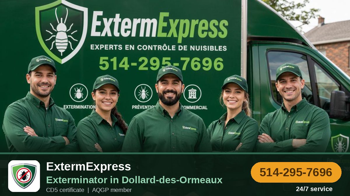 ExtermExpress, exterminator in Dollard-des-Ormeaux