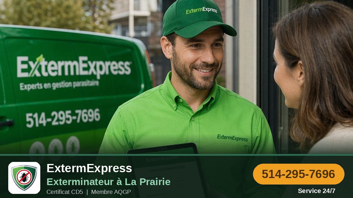 ExtermExpress, exterminateur à La Prairie