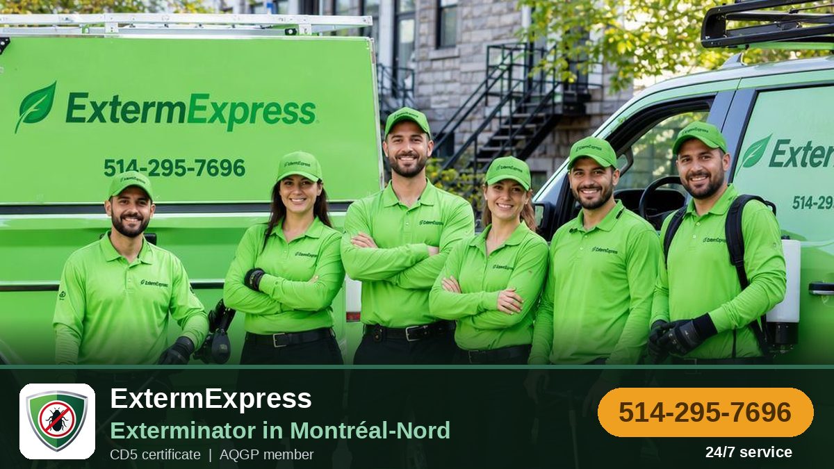 ExtermExpress, exterminator in Montréal-Nord