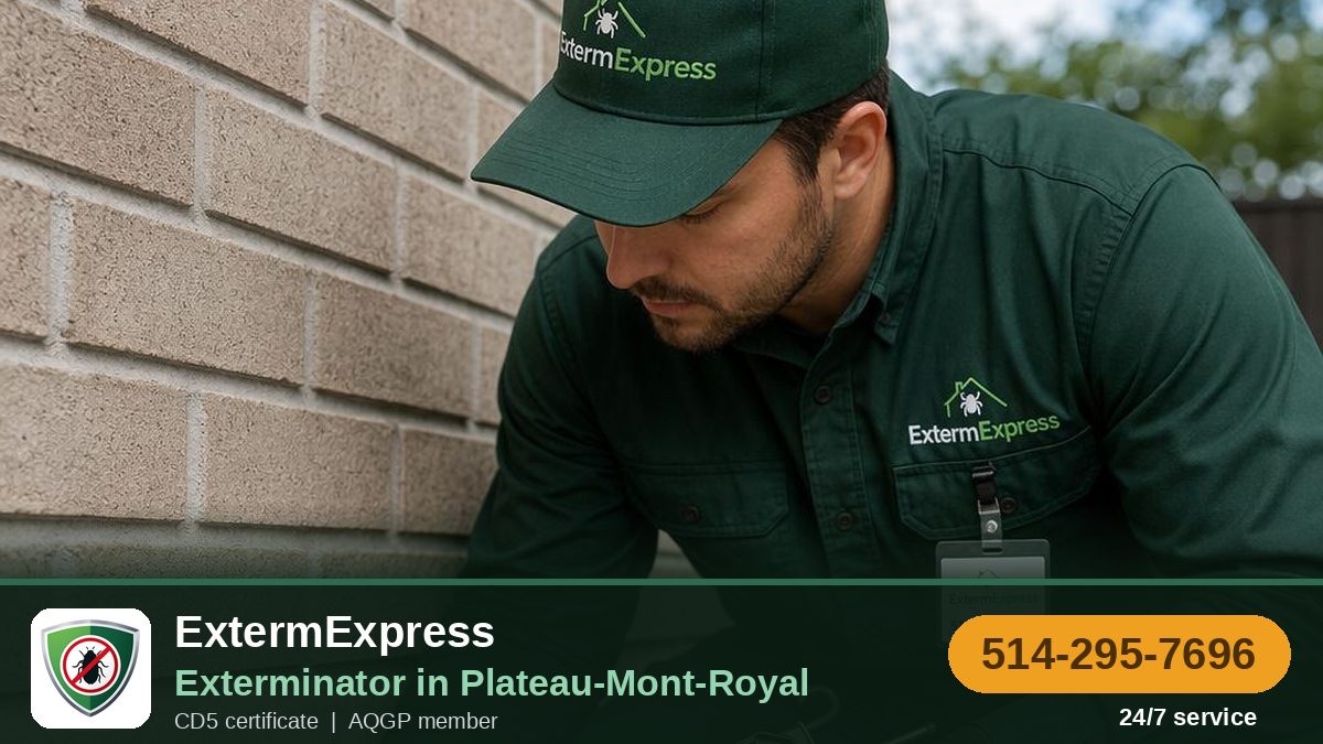 ExtermExpress, exterminator in Plateau-Mont-Royal