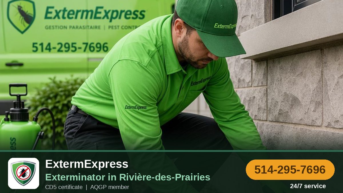 ExtermExpress, exterminator in Rivière-des-Prairies