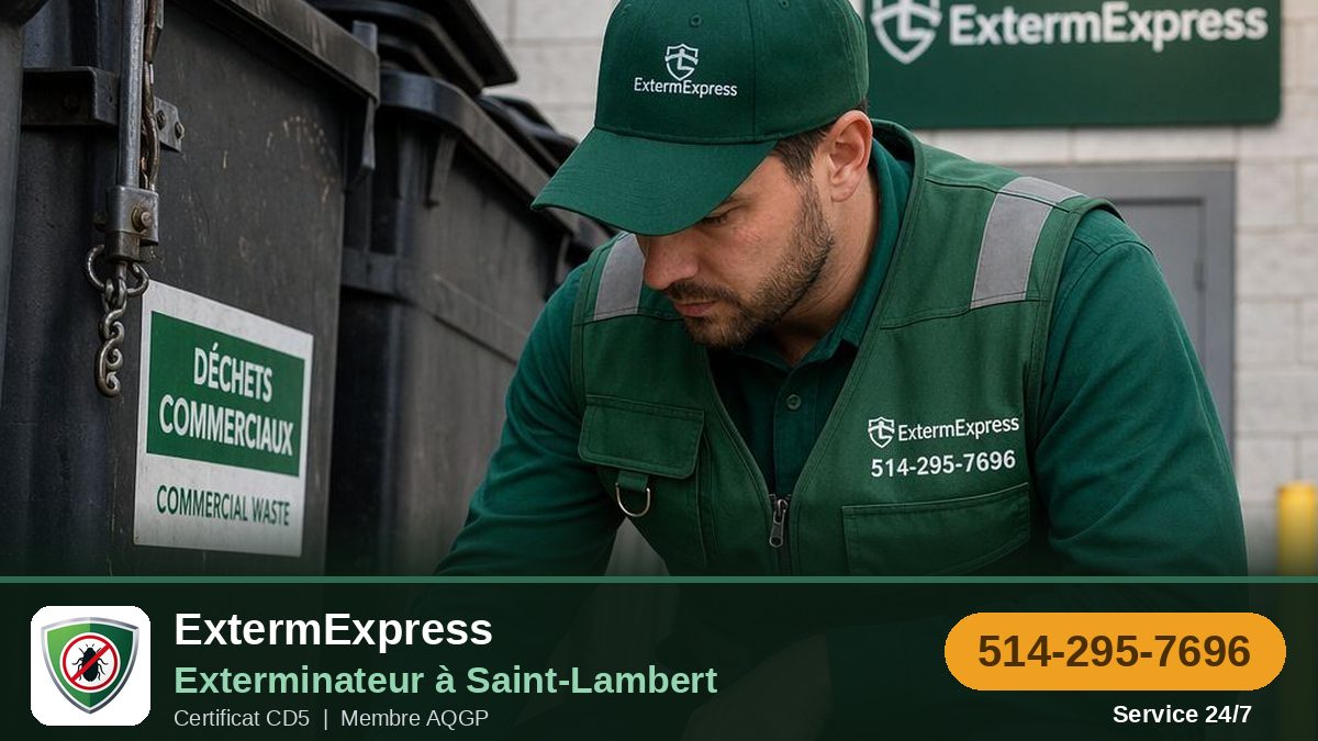 ExtermExpress, exterminateur à Saint-Lambert
