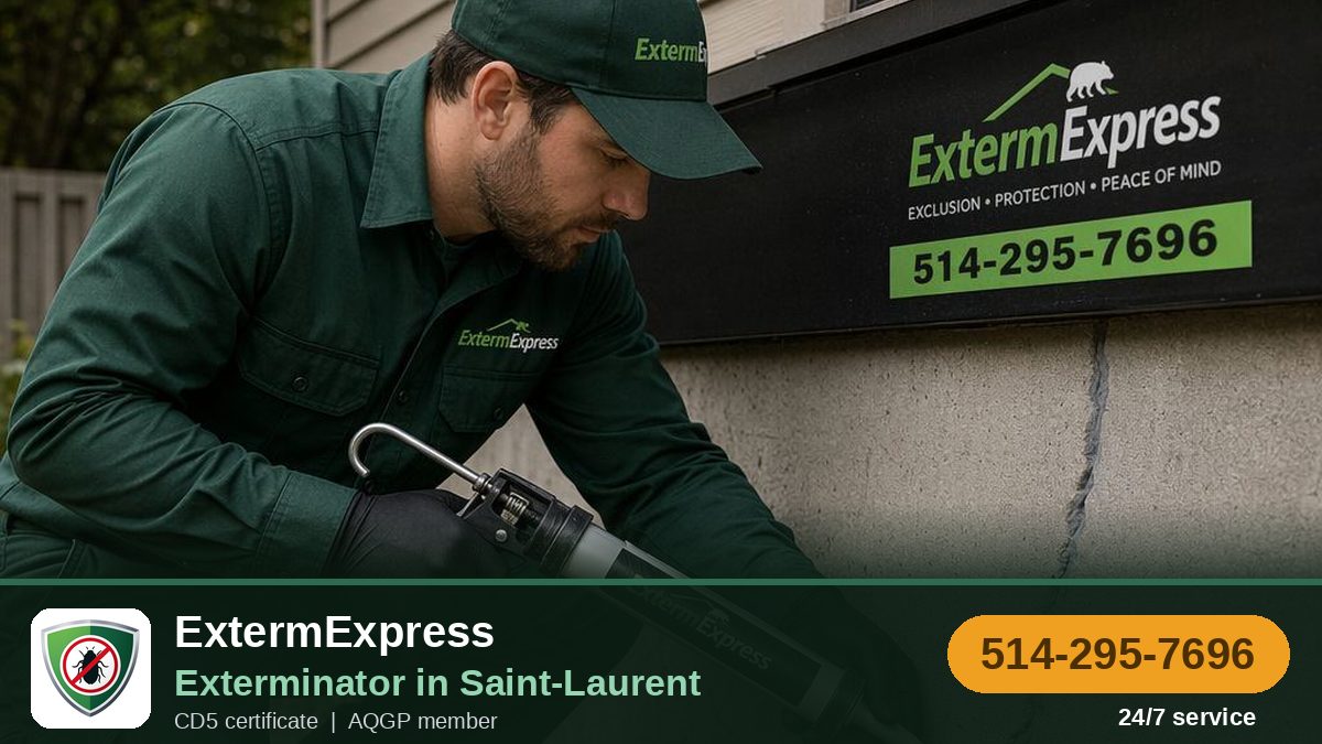 ExtermExpress, exterminator in Saint-Laurent