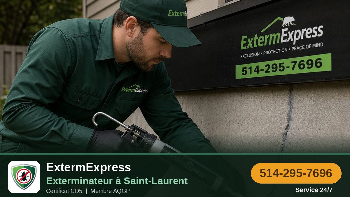 ExtermExpress, exterminateur à Saint-Laurent